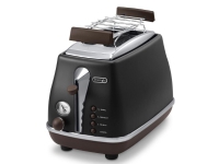 De'Longhi Icona Vintage CTOV 2103.AZ - Brødrister - 2 skive - 2 Holdere - Black