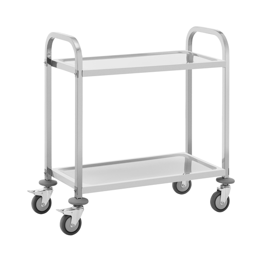 Serveringsvagn - 2 hyllor - 95 x 50 cm - 64 kg - Royal Catering