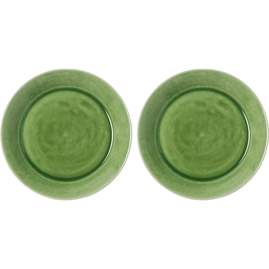 PotteryJo Daga assiett, 20 cm, 2-pack, grön