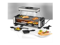 UNOLD RACLETTE 48785 Rökfri - Raclette/grill - 1,2 kW - sort/rustfrit stål