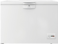 Beko HSA24540N - Skåp - bredd: 110,5 cm - djup: 67,5 cm - höjd: 86 cm - 230 liter - klass E - vit