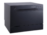 Scandomestic SFO 2204 B - Diskmaskin - bredd: 55 cm - djup: 50 cm - höjd: 43.8 cm - svart