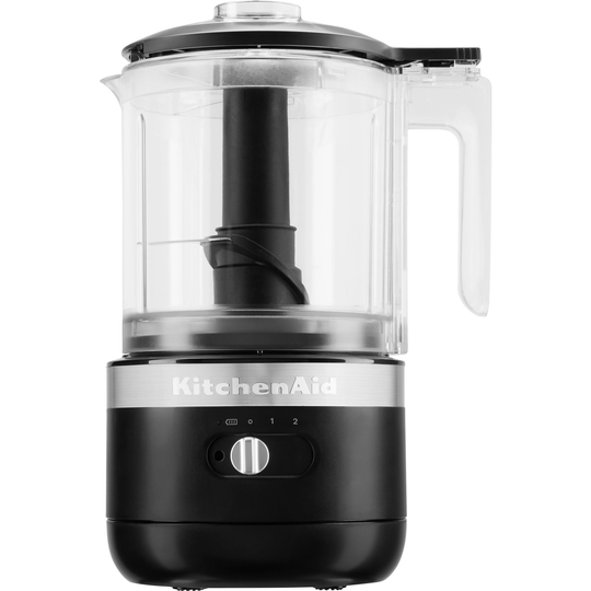 KitchenAid 5KFCB519EBM Sladdlös Mini Matberedare, Mattsvart