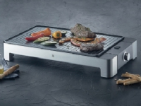WMF 0415330011, 2000 W, Grill, Elektrisk, 270 x 410 mm, Rektangulær, Sort, Rustfrit stål