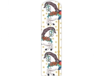 Traditional bookmark Horse carousel