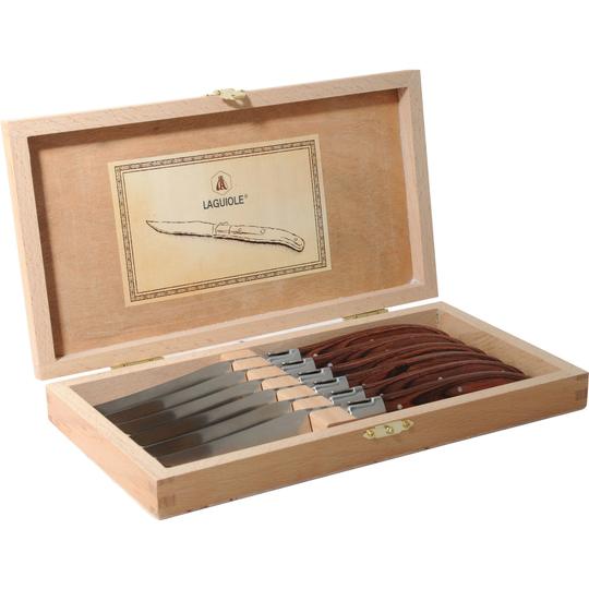Laguiole Gabarret Stekknivar 6-pack