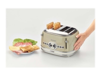 Ariete Vintage 156 - Brödrost - 4 skiva - 4 Kortplatser - beige