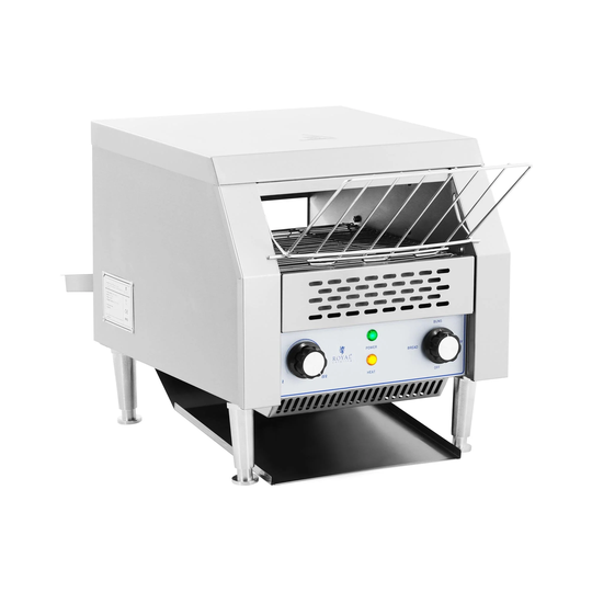 Brödrost med rullband - 2,200 W- Royal Catering - 3 funktioner