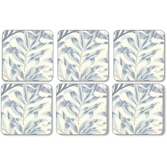 Pimpernel Willow Bough Blå Glasunderlägg 6-pack