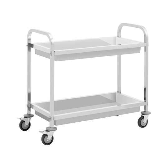 Serveringsvagn - 2 hyllor - 2 x 38 x 8 cm - 72 kg - Royal Catering