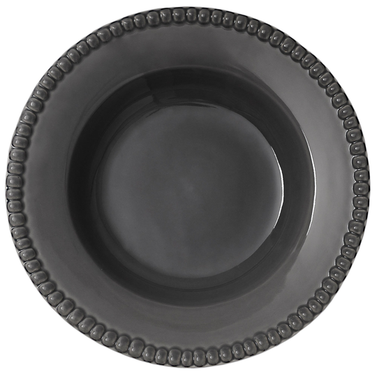 PotteryJo Daria 26 cm Djup Tallrik 2-pack, Clean Grey