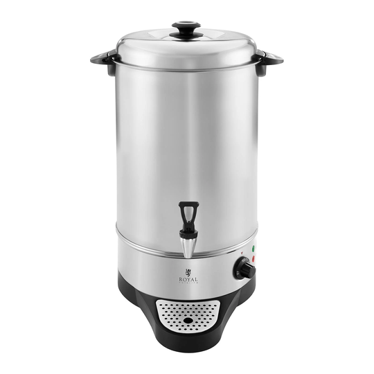 Dryckesdispenser - varmvatten - 10 liter - 1600 W - spilltråg