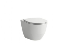 LAUFEN PRO comfort hängande skål, kantlös, vit