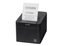 Citizen CT-E301 - Kvittoskrivare - dubbelfärgad (monokrom) - direkt termisk - Rulle (7,95 cm), Rulle (5,75 cm) - 203 dpi - upp till 250 mm/sek - USB 2.0 - kniv - svart