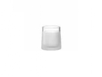 LEONARDO 018627, Rund vas, Transparent, Vit, Glansig/Matt, Bord, inomhus, 110 mm