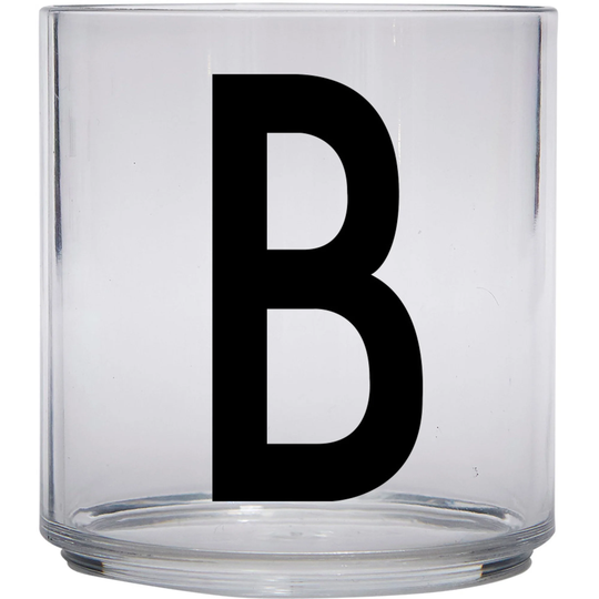 Design Letters Tritan Plastglas barn, B