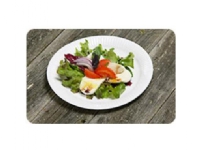 Papperstallrik rund Ø23 cm FSC-märkt bio belagd Vit,10 st x 100 st/krt
