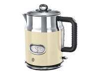 Russell Hobbs Retro 21672-70 - Vattenkokare - 1.7 liter - 2.4 kW - vintagekrämfärgad