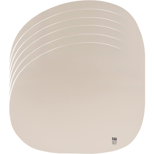 Aida RAW Organic Bordstablett 6 st. Spring Sand