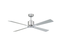 Lucci AIR Climate I Loftsventilator (Ø x H) 132 cm x 31 cm Vingefarve: Sølv Chassifarve: Krom