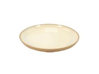 Skål Marl Ø385x47 mm Melamin 2-färgad grädde,1 st