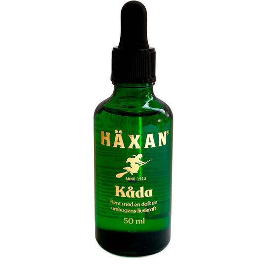 Häxan Doftolja, kåda