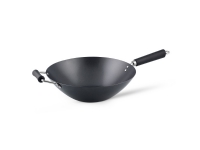 Ken Hom Excellence, Rund, Wokpanna, Svart, 1,5 mm, Fenol, 6 personer