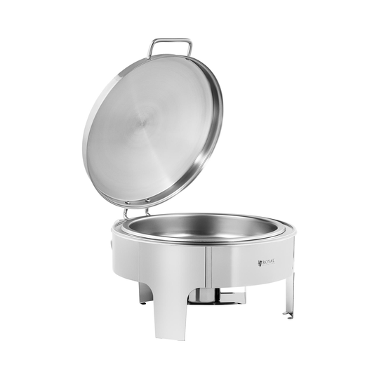 Chafing dish - Rund - Royal Catering - 5,8 L - 1 bränsleceller