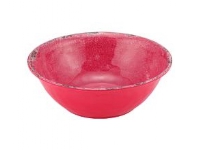 Skål Casablanca 1.3 ltr Ø210x70 mm Melamin Rød,1 stk