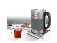 Bosch TWK7S05 - Kedel - 1,7 liter - 2,2 kW - grå/sort