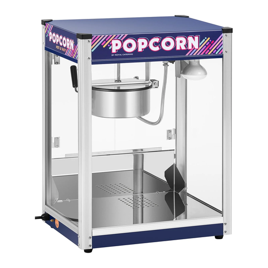Popcornmaskin - Blå - 8 oz