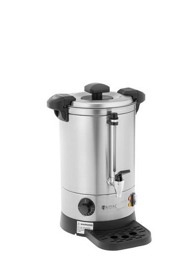 Vattenkokare - 6,1 L - 1500 W - Droppbricka - Silver
