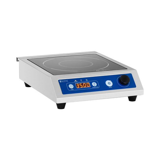 Induktionsplatta - 22 cm - 60 till 240 °C - Timer