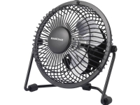 Basetech Bordventilator 2.5 W (Ø x H) 145 mm x 85 mm Sort