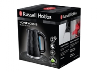Russell Hobbs Honeycomb 26051-70 - Vattenkokare - 1.7 liter - 2.4 kW - svart