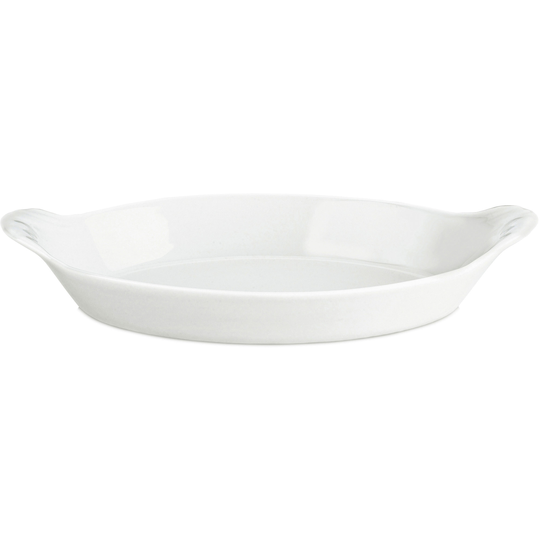 Pillivuyt Oval serveringstallrik nr. 8, 23 cm.