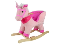 Unicorno gunghäst med inbyggd stol och ljud