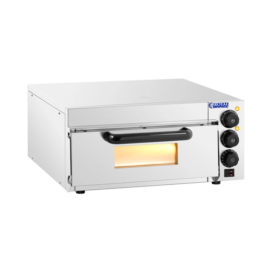 Andrahandssortering Pizzaugn - 1 kammare - Royal Catering - 2,000 W - Ø 36 cm