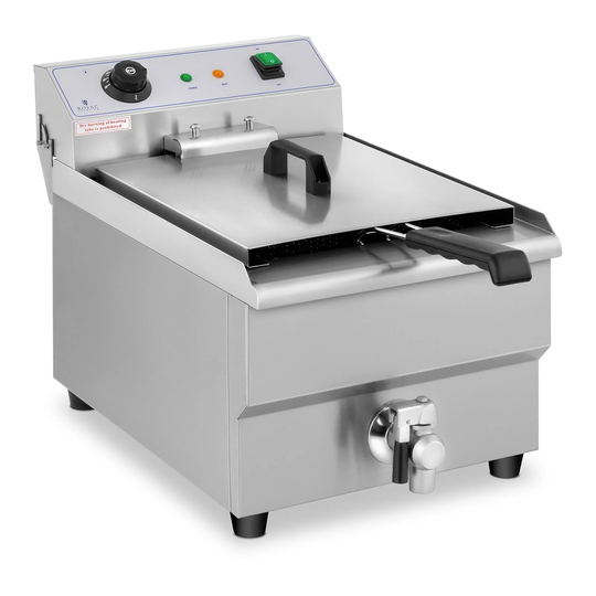 Fritös - 16 liter - 230 V - Tappkran