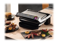 Tefal OptiGrill+ GC712834 - Grill - elektrisk - 600 cm2 - svart
