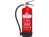 Nexa brandslukker, RÖD 6kg ABC-pulver, väggfäste