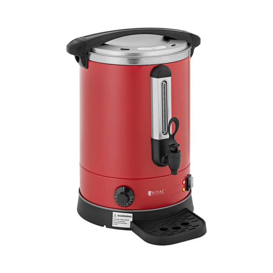 Vattenkokare - 13.5 L - 2500 W - Röd