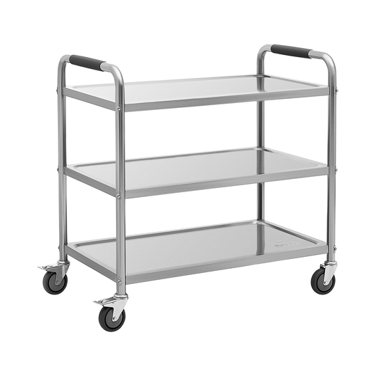 Serveringsvagn - 3 hyllor - upp till 195 kg - hyllor: 87 x 47 cm - Royal Catering