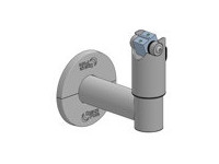SpacePole Wall Mount with DuraTilt - Monteringssats (montering, väggfäste, höljefläns) - svart
