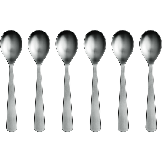 Normann Copenhagen Normann Teaspoons - 6 pack Stee