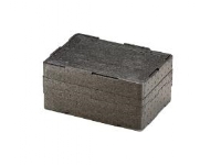 Termokasse 325x230x110 mm single box EPP Sort,6 stk/krt