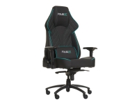 Fourze Select - Stol - ergonomisk - armstöd - T-formad - lutning - frigolit, polyvinylklorid, kolpolyvinylklorid (PVC) - turkos/svart