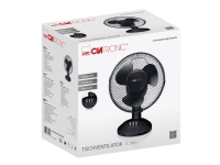 Clatronic VL 3601 - Fläkt - bord - 23 cm - svart
