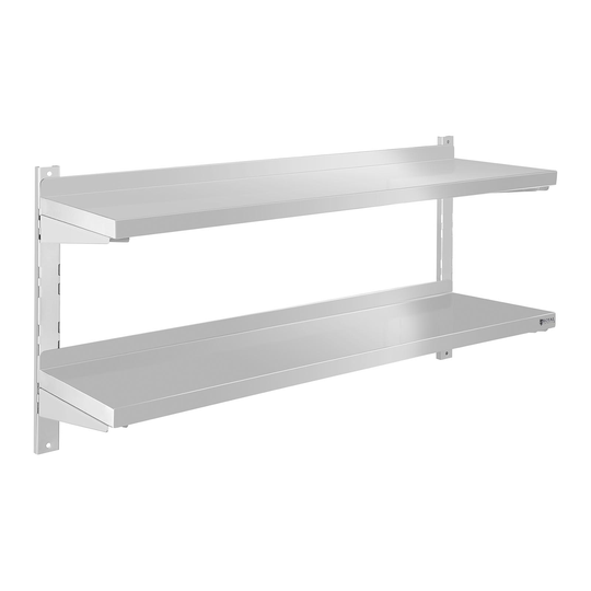 Vägghylla - 2 hyllor - 120 cm