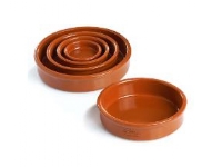 Skål Terracotta Regas Ø140x35 mm Rustik Rød/Brun,10 stk/krt